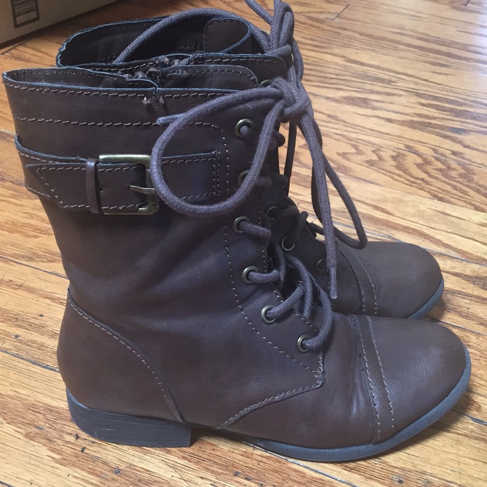 Brown boots
